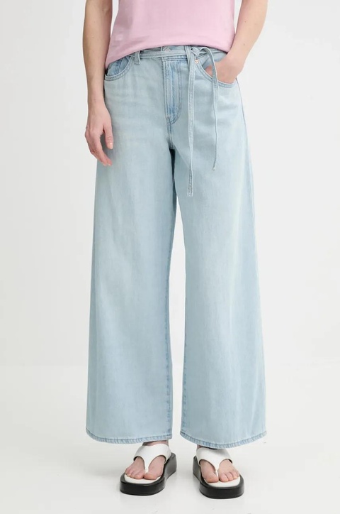 Levi's jeansy damskie medium waist XL STRAIGHT - zdjęcie produktu nr 1