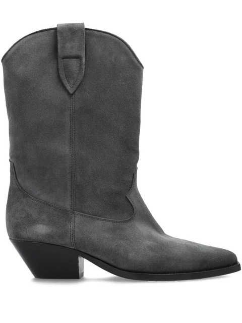 ISABEL MARANT 40mm Duerto suede ankle boots - Grey - zdjęcie produktu nr 1