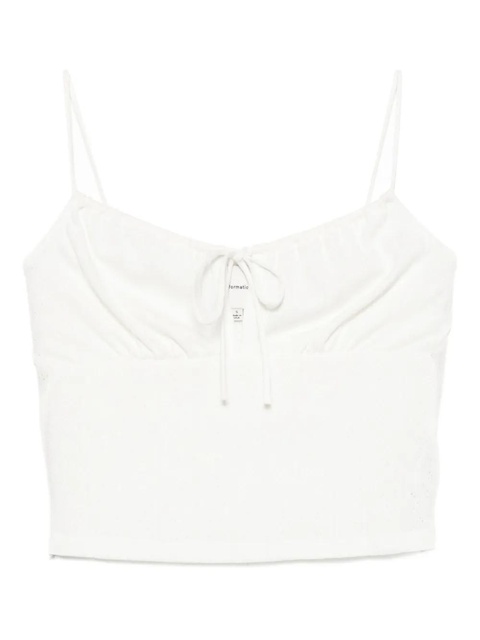 Reformation Marissa tank - White - zdjęcie produktu nr 1