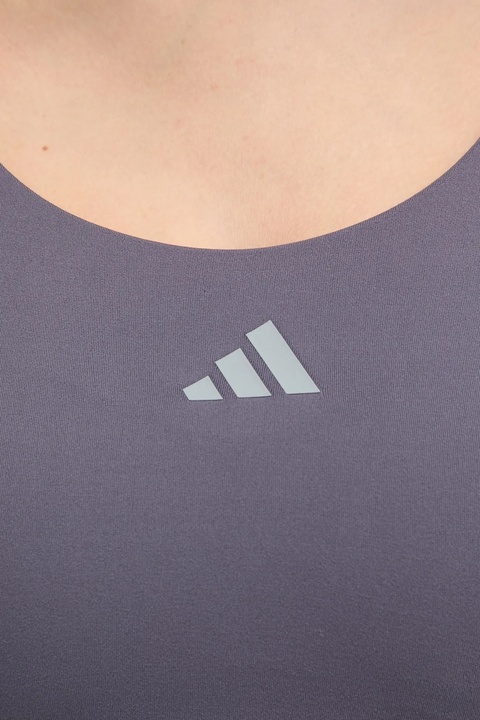 adidas Performance top treningowy kolor szary KT3278 - zdjęcie produktu nr 2
