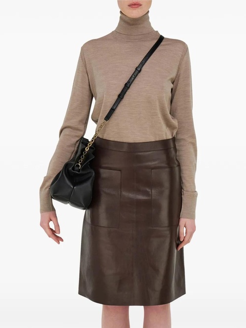 Ferragamo medium Soft shoulder bag - Black - zdjęcie produktu nr 2