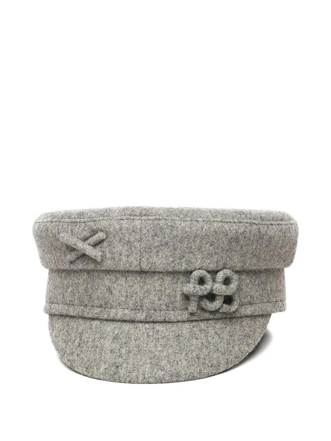 Ruslan Baginskiy logo-detailed baker boy hat - Grey - zdjęcie produktu nr 2