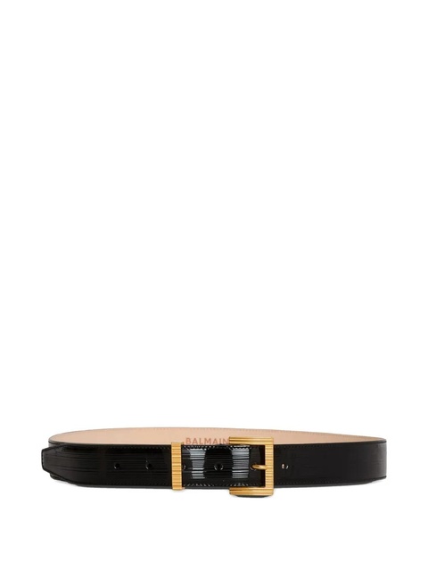 Balmain leather belt - Black - zdjęcie produktu nr 1
