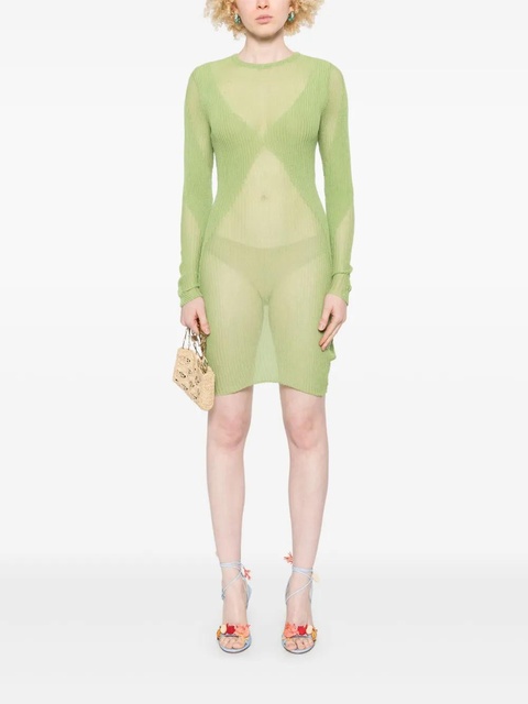 Isa Boulder knitted mini dress - Green - zdjęcie produktu nr 2