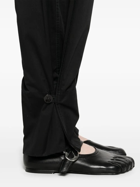 LEMAIRE cotton trousers - Black - zdjęcie produktu nr 2