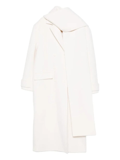 SANDRO wool double breasted coat - Neutrals - zdjęcie produktu nr 1