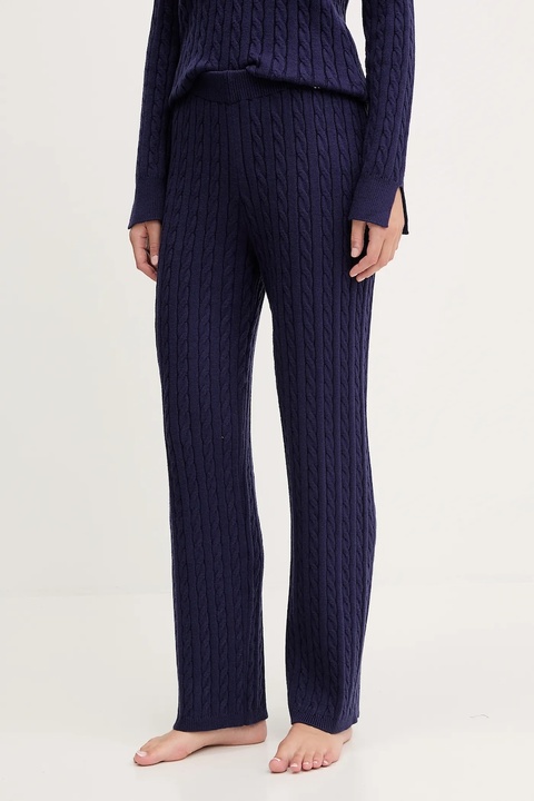 Chantelle spodnie dresowe TWIST damskie kolor fioletowy gładkie C1A2E0 - zdjęcie produktu nr 1