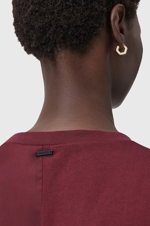 AllSaints sukienka LANA kolor czerwony mini prosta W097DD - zdjęcie produktu nr 2