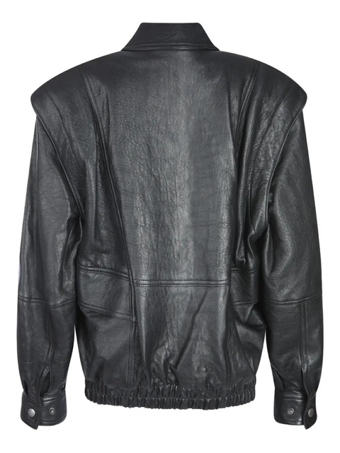 Saint Laurent leather jacket - Black - zdjęcie produktu nr 2
