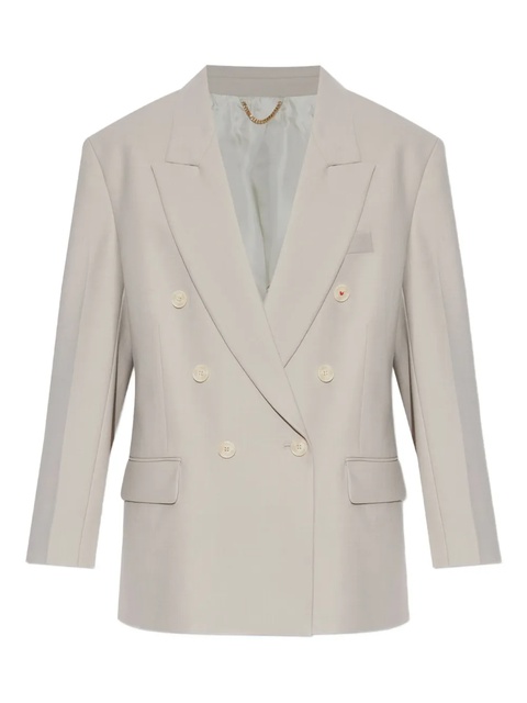 Victoria Beckham double-breasted blazer - Grey - zdjęcie produktu nr 1
