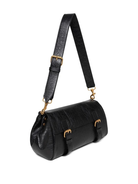 DRIES VAN NOTEN buckle-fastening leather shoulder bag - Black - zdjęcie produktu nr 2