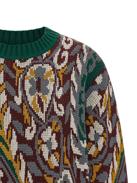 ETRO paisley wool sweater - Green - zdjęcie produktu nr 2