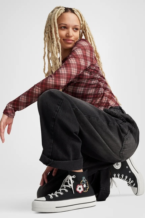 Converse trampki Chuck Taylor All Star Lift kolor czarny A15534C - zdjęcie produktu nr 2