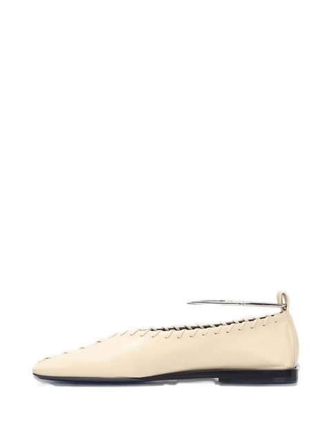 Jil Sander braided ankle-bracelet espadrilles - 270 CREAM - zdjęcie produktu nr 2