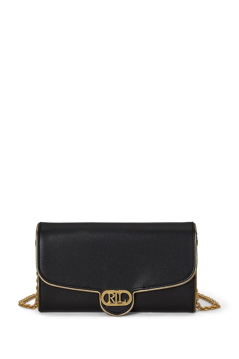 Lauren Ralph Lauren portfel skórzany damski kolor czarny 432964153 - zdjęcie produktu nr 1