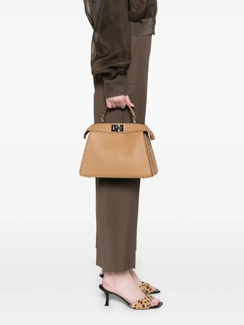 FENDI small Peekaboo ISeeU tote bag - Brown - zdjęcie produktu nr 2