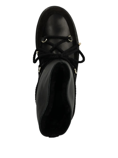 ALOHAS lace-up leather snow boots - Black - zdjęcie produktu nr 1