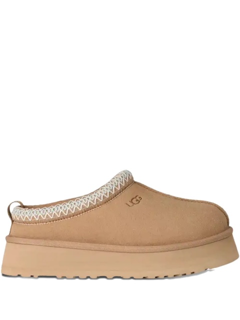 UGG Tasman II platform-sole braided-trim slippers - Neutrals - zdjęcie produktu nr 1
