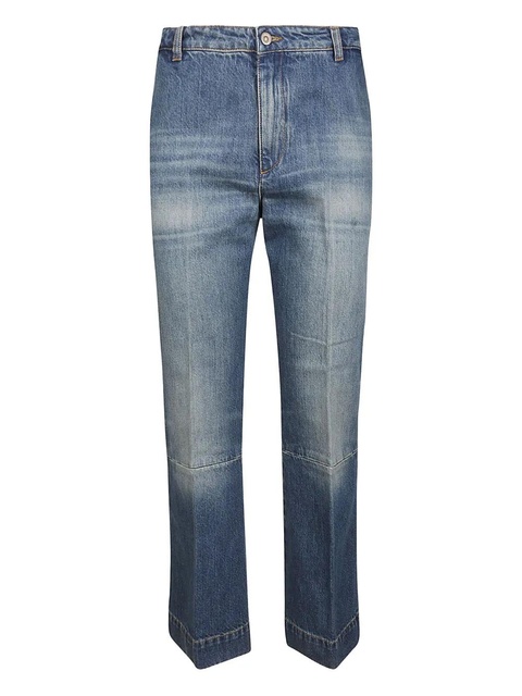 Victoria Beckham distressed jeans - Blue - zdjęcie produktu nr 1