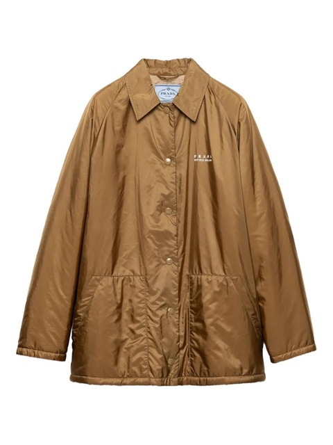 Prada raglan-sleeve jacket - Brown - zdjęcie produktu nr 1