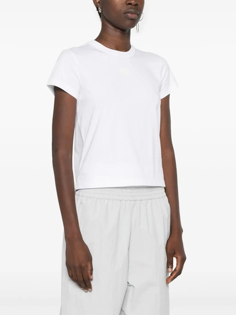 Alexander Wang logo-print cotton T-shirt - White - zdjęcie produktu nr 2