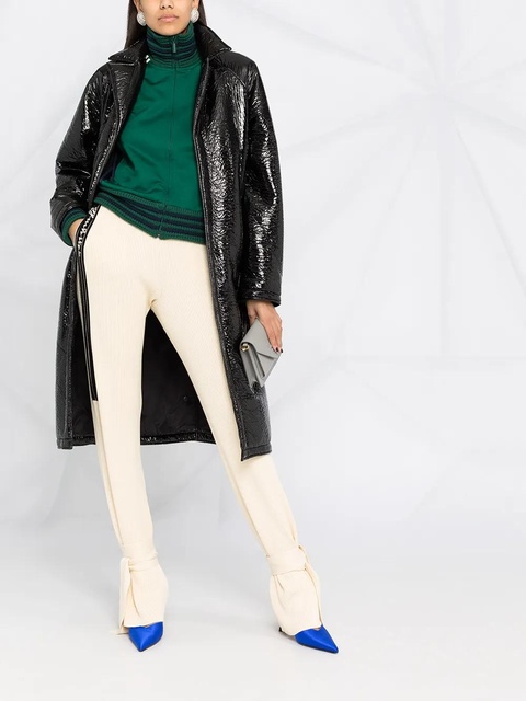 Off-White rib-knit trousers - Neutrals - zdjęcie produktu nr 2