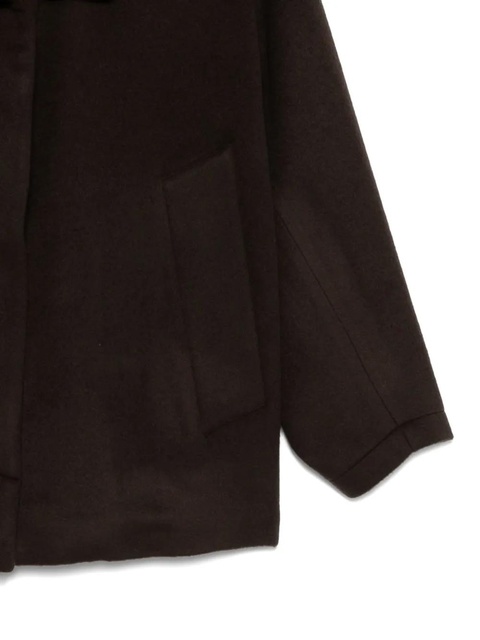 Alysi wool caban coat - Brown - zdjęcie produktu nr 2