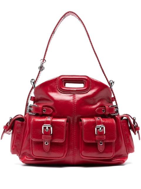 Maje eyelet-detail cross body bag - Red - zdjęcie produktu nr 1