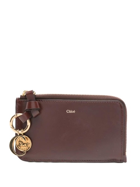 Chloé bow charm wallet - Brown - zdjęcie produktu nr 1