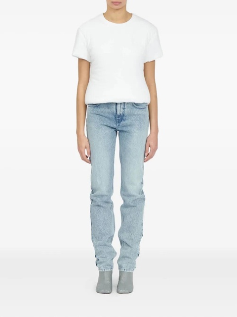 MM6 Maison Margiela padded cotton T-shirt - White - zdjęcie produktu nr 1
