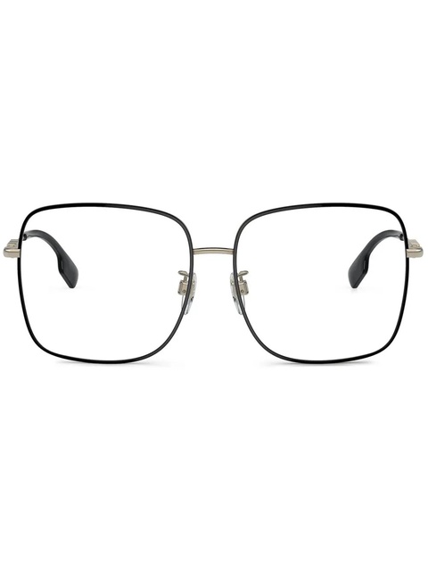Burberry Eyewear oversize-frame glasses - Black - zdjęcie produktu nr 1