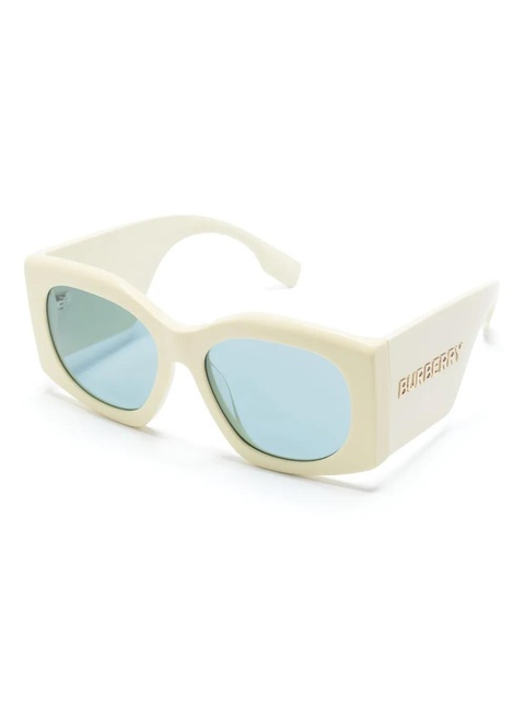 Burberry Eyewear BE4388U oversize-frame sunglasses - Yellow - zdjęcie produktu nr 2
