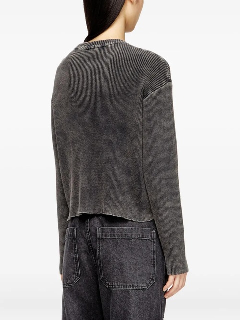 Diesel M-Anchorex logo-detail sweater - Black - zdjęcie produktu nr 2