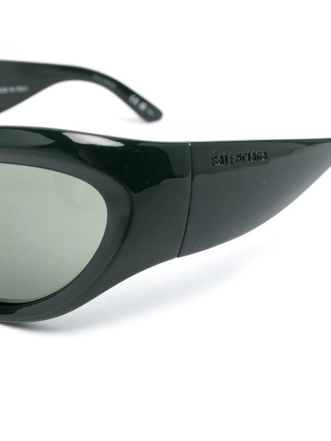 Balenciaga Eyewear gradient-lens cat-eye sunglasses - Green - zdjęcie produktu nr 2