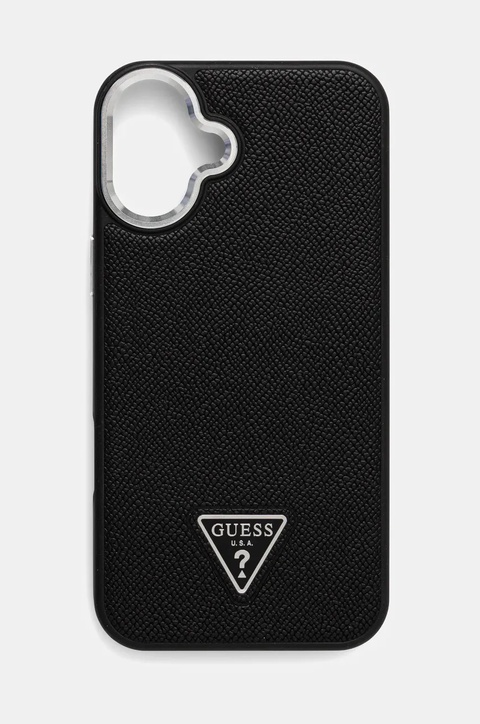 Guess etui na telefon kolor czarny GUHMP16MPGTSPSK - zdjęcie produktu nr 1