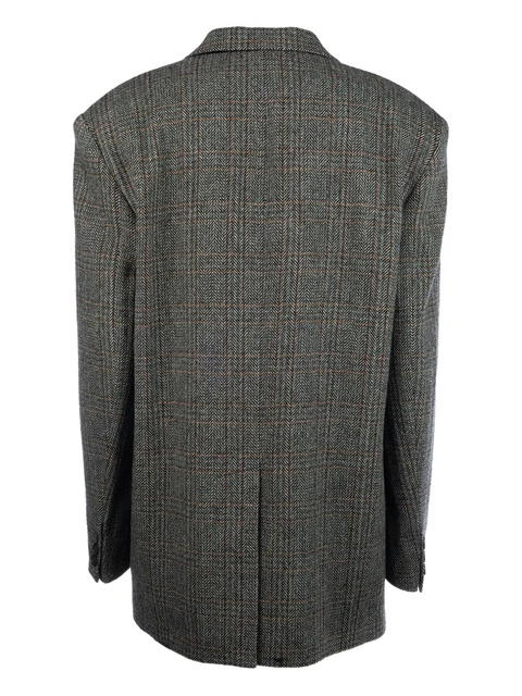 Miu Miu herringbone-pattern jacket - Grey - zdjęcie produktu nr 1