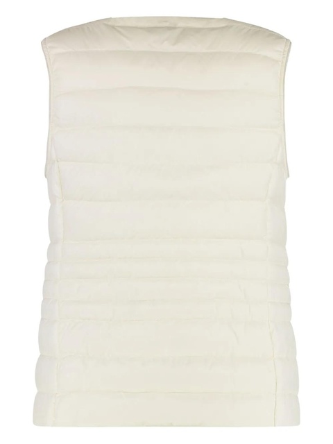 Moncler logo-patch padded gilet - White - zdjęcie produktu nr 2