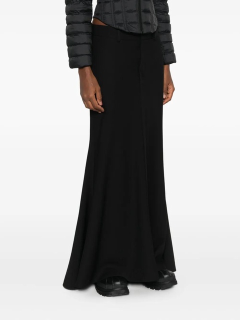 Balenciaga wool maxi skirt - Black - zdjęcie produktu nr 2