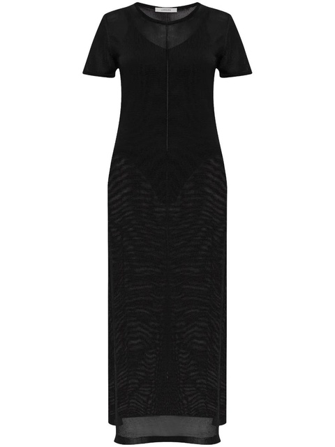 LEMAIRE side-slits maxi dress - Black - zdjęcie produktu nr 1