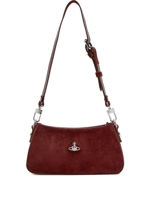 Vivienne Westwood Tasha suede shoulder bag - Red - zdjęcie produktu nr 1
