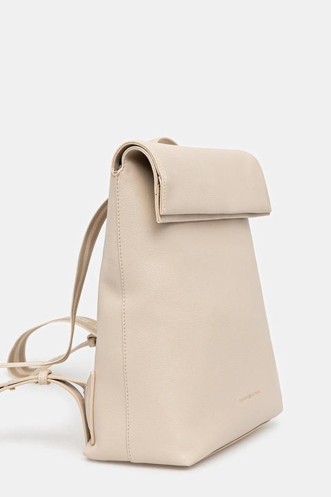 Tommy Hilfiger plecak damski kolor beżowy duży gładki AW0AW17654 - zdjęcie produktu nr 2