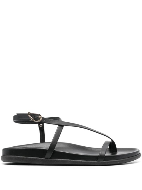 Ancient Greek Sandals Aimilia leather sandals - Black - zdjęcie produktu nr 1