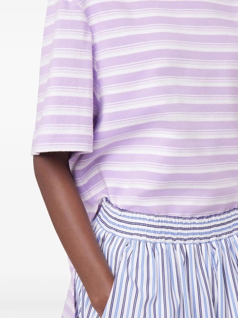 Rabanne striped T-shirt - Pink - zdjęcie produktu nr 2