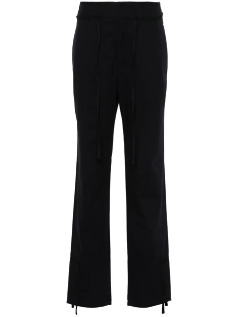 LEMAIRE cotton straight trousers - Blue - zdjęcie produktu nr 1