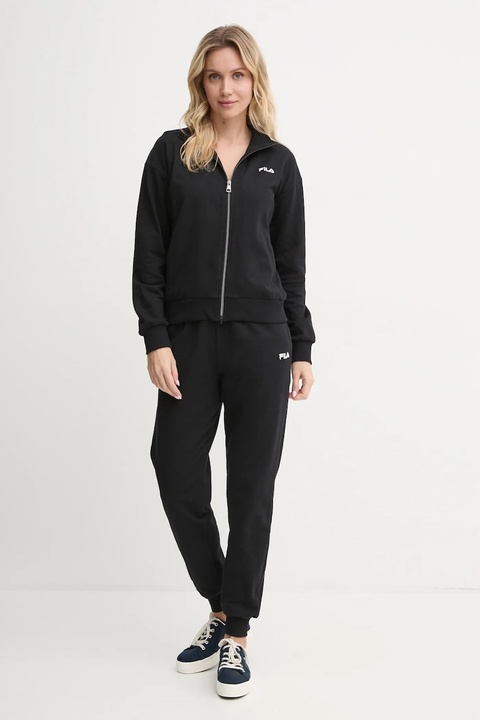 Fila dres lounge bawełniany kolor czarny FPW4182 - zdjęcie produktu nr 1