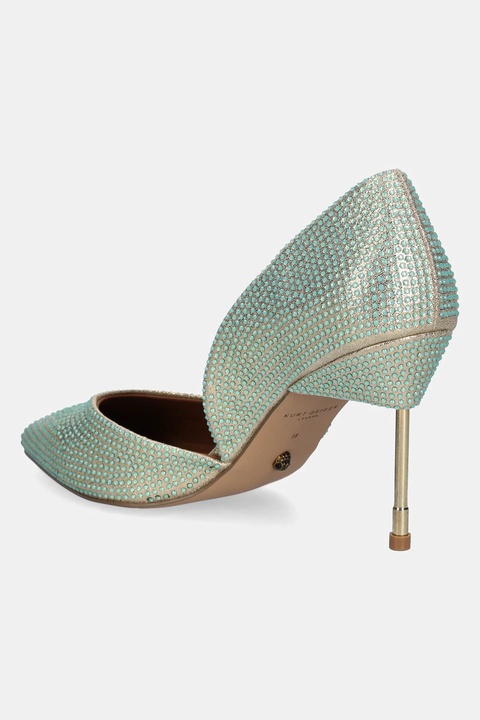 Kurt Geiger London szpilki Bond 90 kolor zielony 2274573609 - zdjęcie produktu nr 1