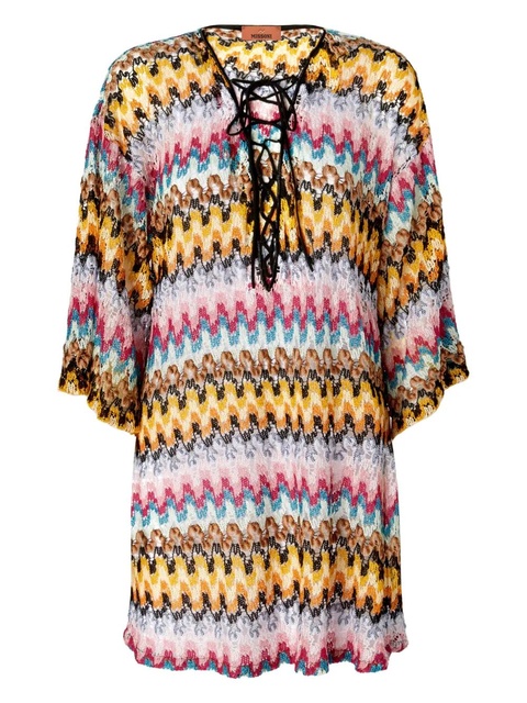 Missoni zigzag cover-up - Yellow - zdjęcie produktu nr 1