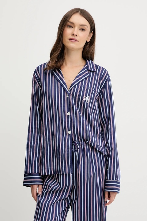 Lauren Ralph Lauren piżama damska kolor granatowy ILN92479 - zdjęcie produktu nr 2