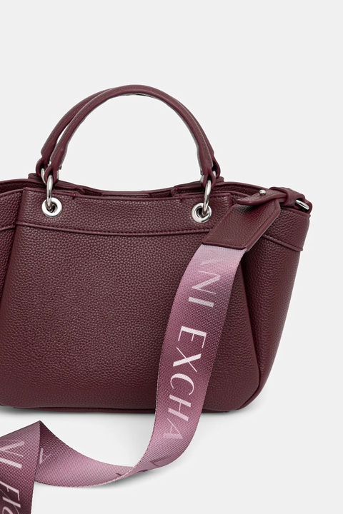 Armani Exchange torebka kolor bordowy 942927 CC783 - zdjęcie produktu nr 2