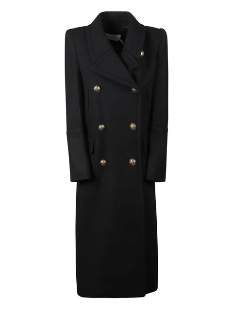 ZIMMERMANN Hypnotic double-breasted coat - Black - zdjęcie produktu nr 1